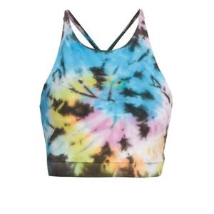 Electric & Rose NWT Tie-Dye Sports Bra/Crop Top, XS